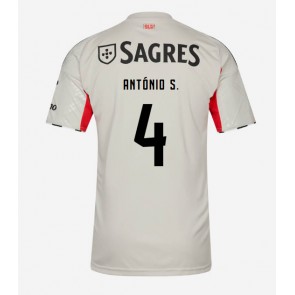 Billiga Benfica Antonio Silva #4 Bortatröja 2025-26 Kortärmad